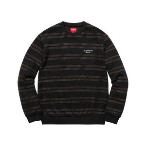 -SOLD OFFLINE- SUPREME Black sweatshirt from Spring/Summer 2018